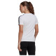 Adidas Γυναικεία κοντομάνικη μπλούζα Essentials Slim 3-Stripes Tee